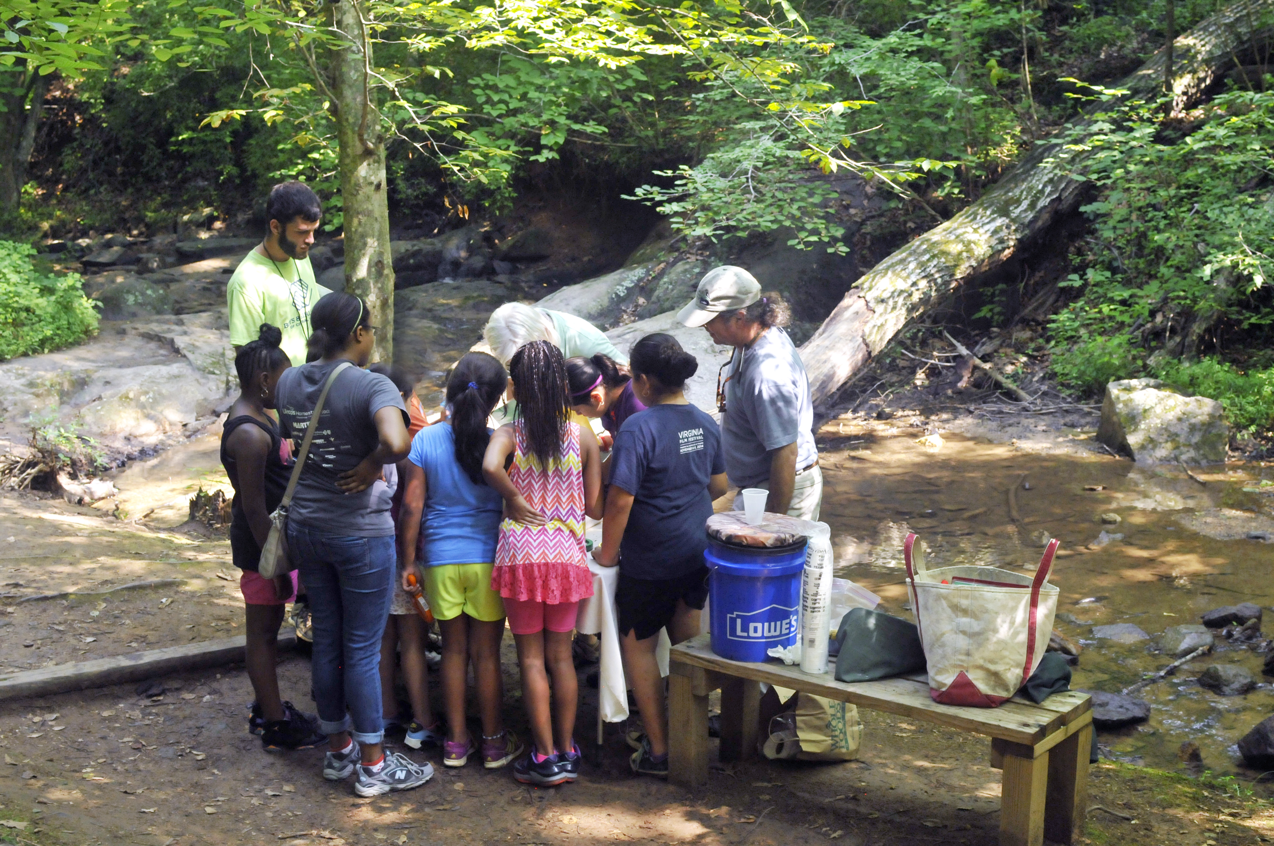 Children at Martin’s Branch